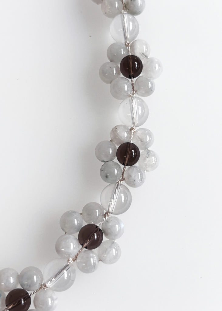 Moonstone Bloom Collar Detail